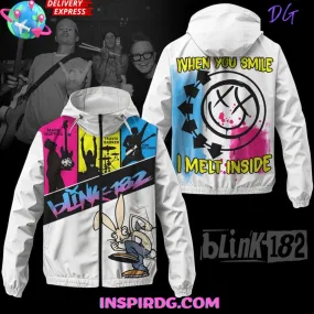 -Blink-182 Waterproof Limited Edition Hoodie Zipper