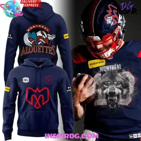 -CFL Montreal Alouettes Limited Edition Football Hoodie