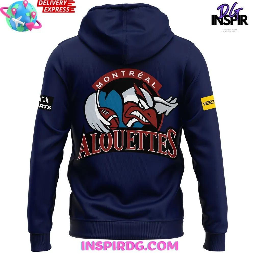 -CFL Montreal Alouettes Limited Edition Football Hoodie