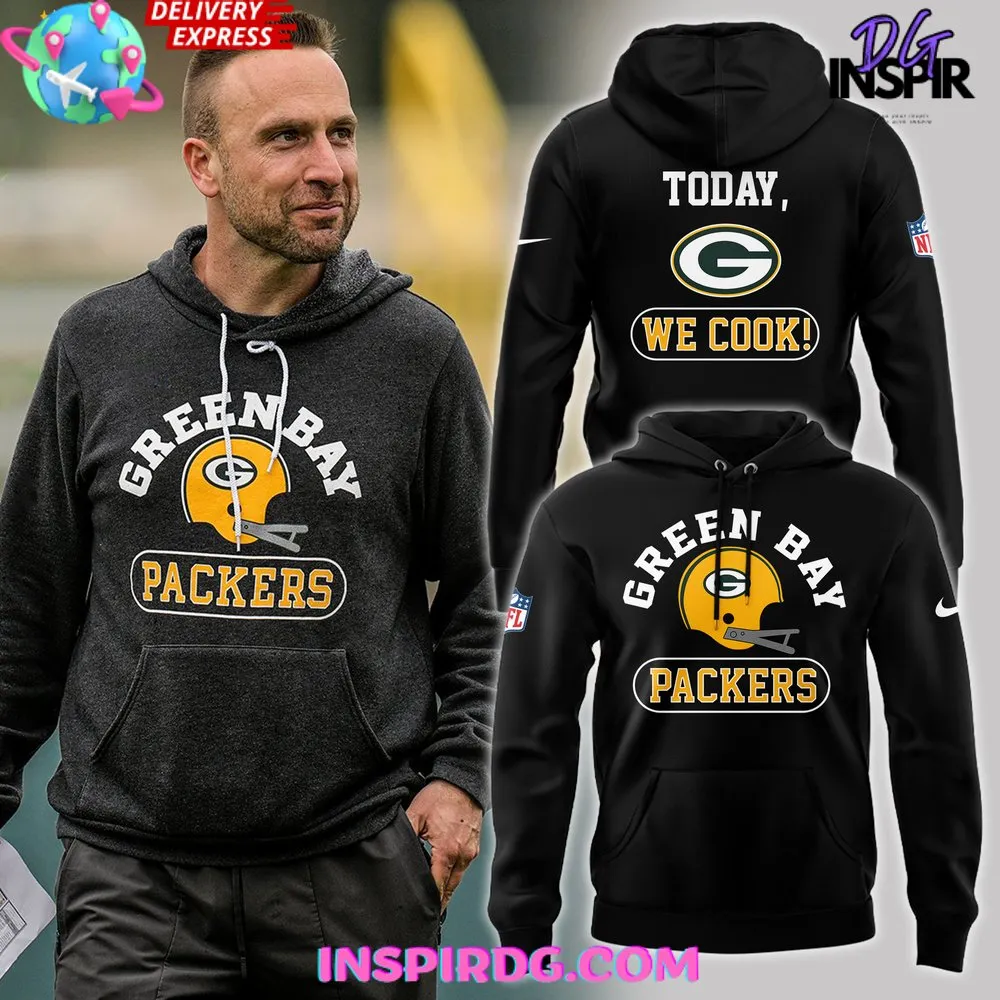 -Green Bay Packers Today We Cook 2024 Hoodie