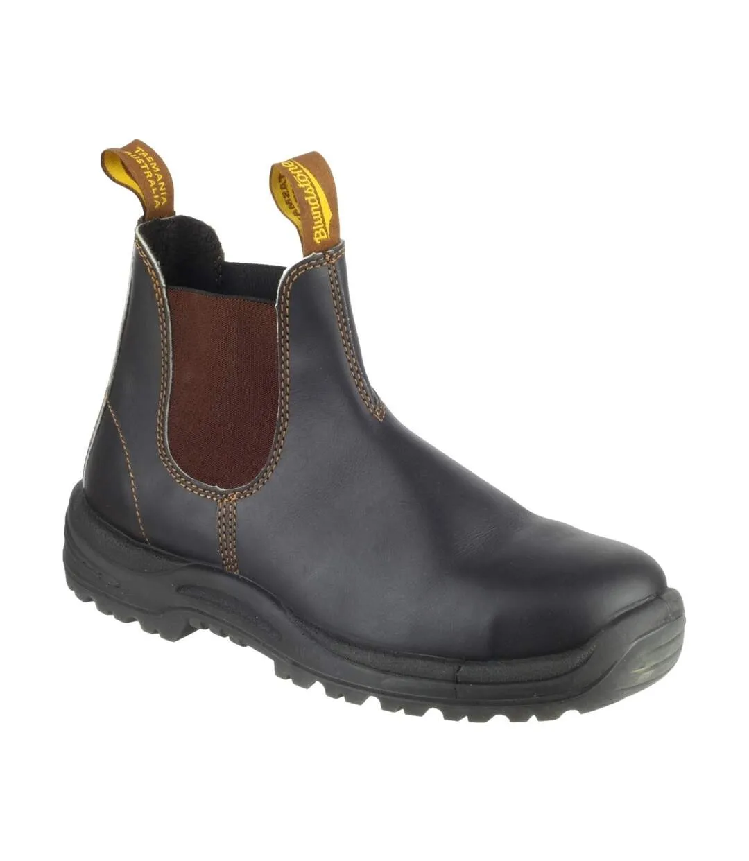 192 mens industrial safety boot brown Blundstone