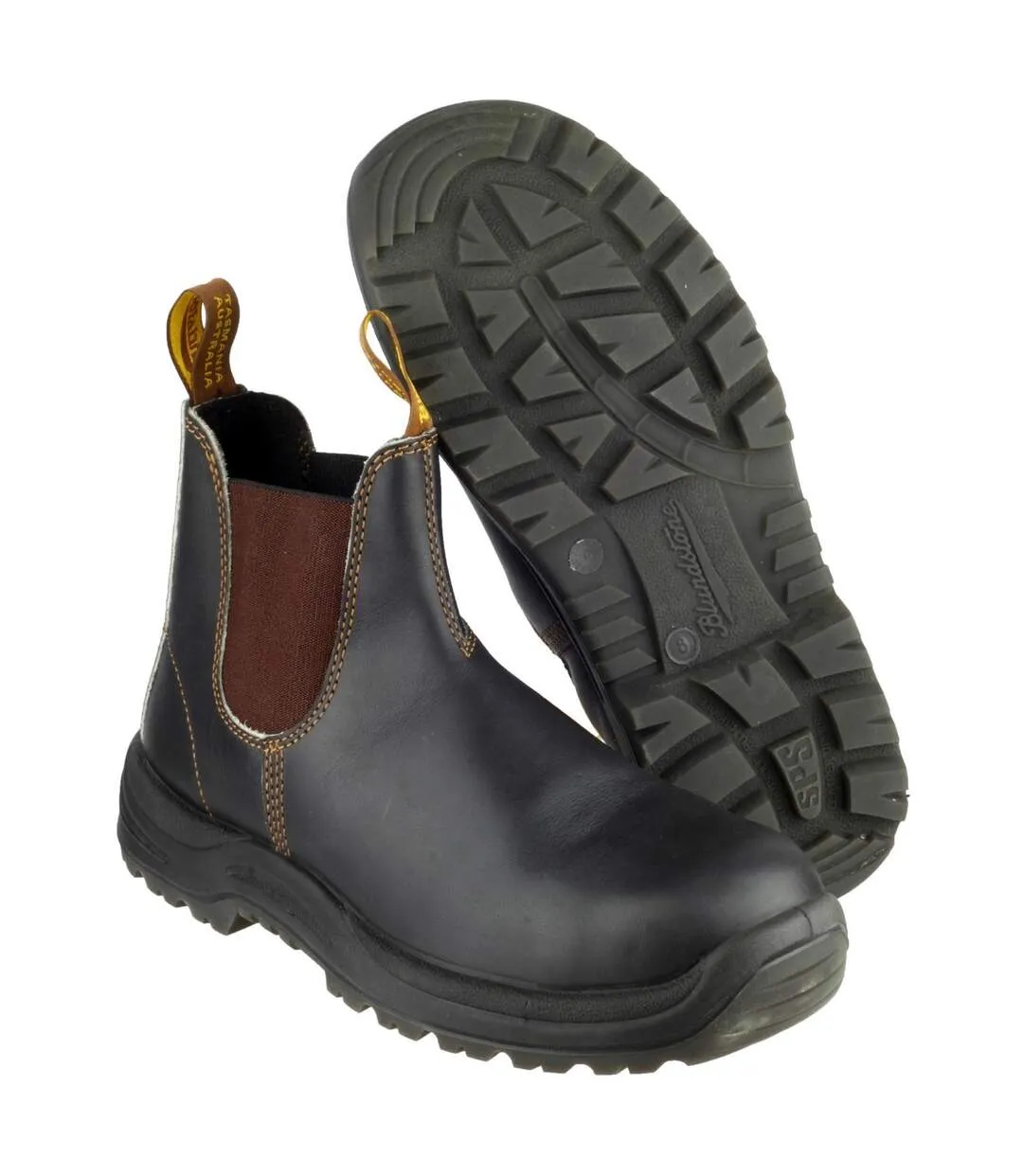 192 mens industrial safety boot brown Blundstone