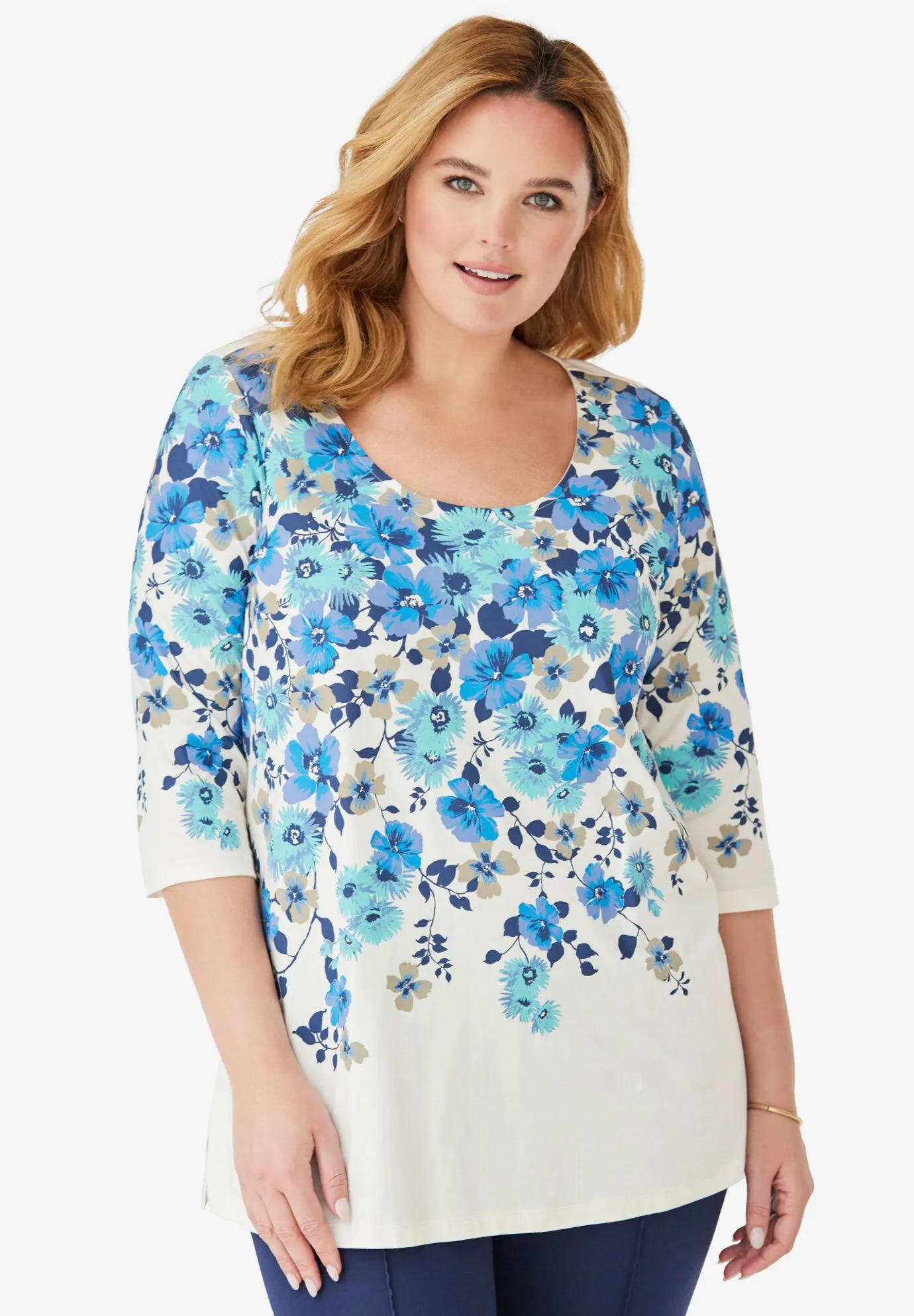 7-Day Floral Print Tunic