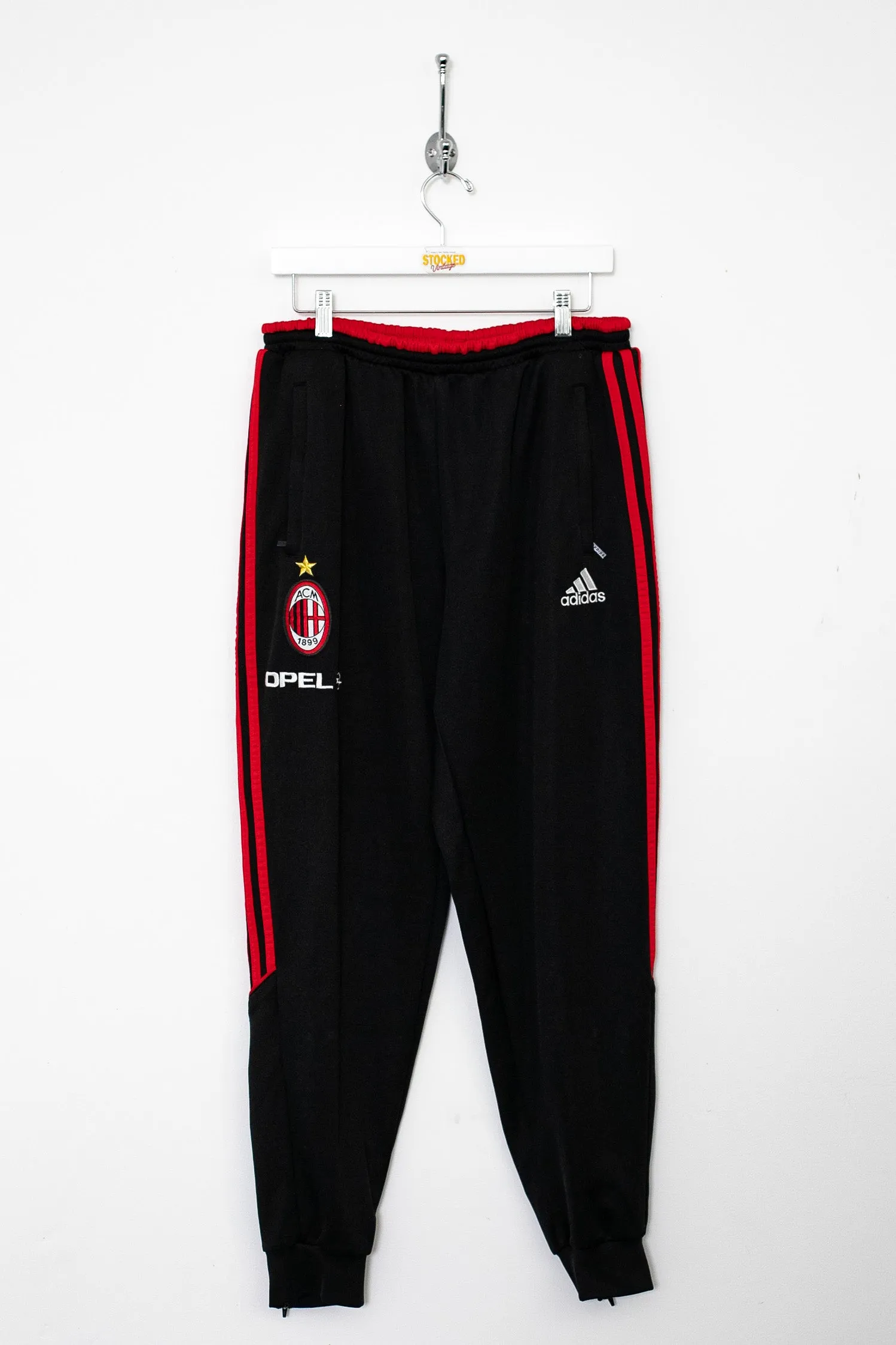 90s Adidas AC Milan Tracksuit Bottoms (L)