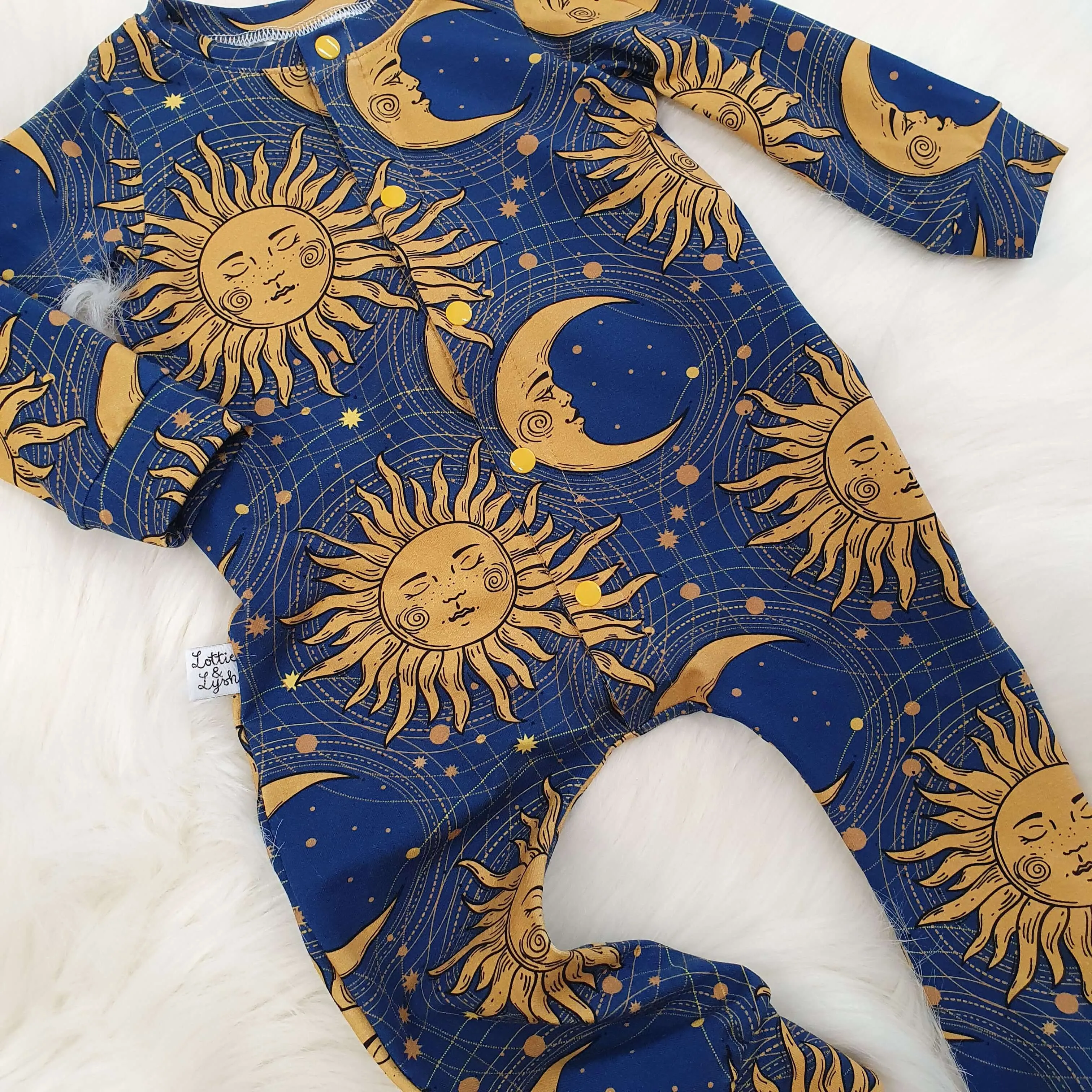 90s Child Bohemian Romper | Celestial