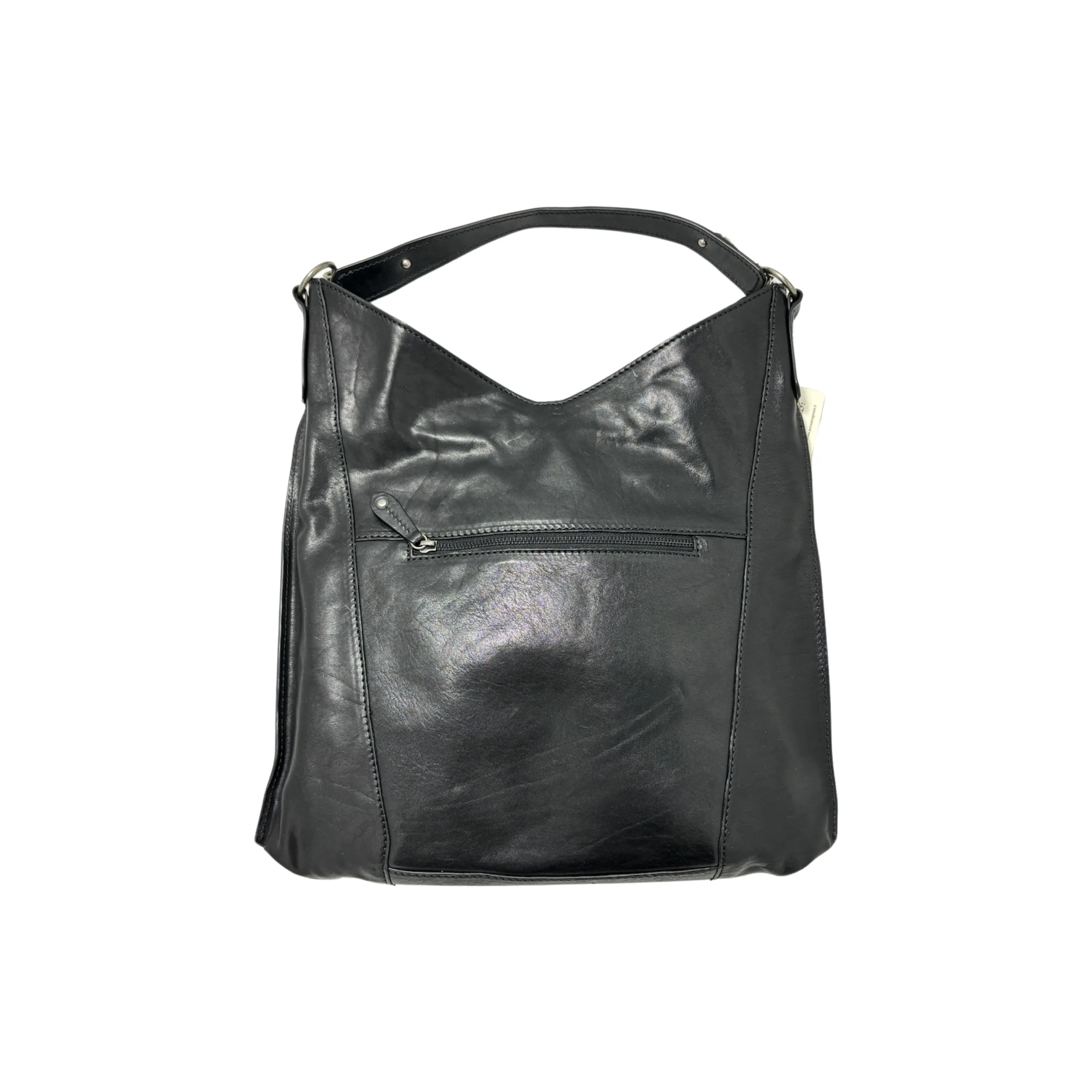 9444998 Black Leather Bag