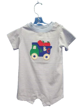 ABC Smocked Boys Romper