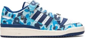 Adidas Forum '84 Low Bape 30th Anniversary Blue Camo sneakers