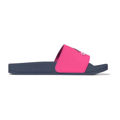 adidas Little & Big  Girls Adilette Shower Slide Sandals