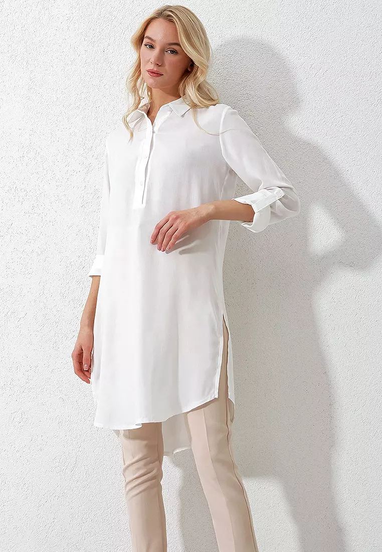 Alacati Half Placket Tunic