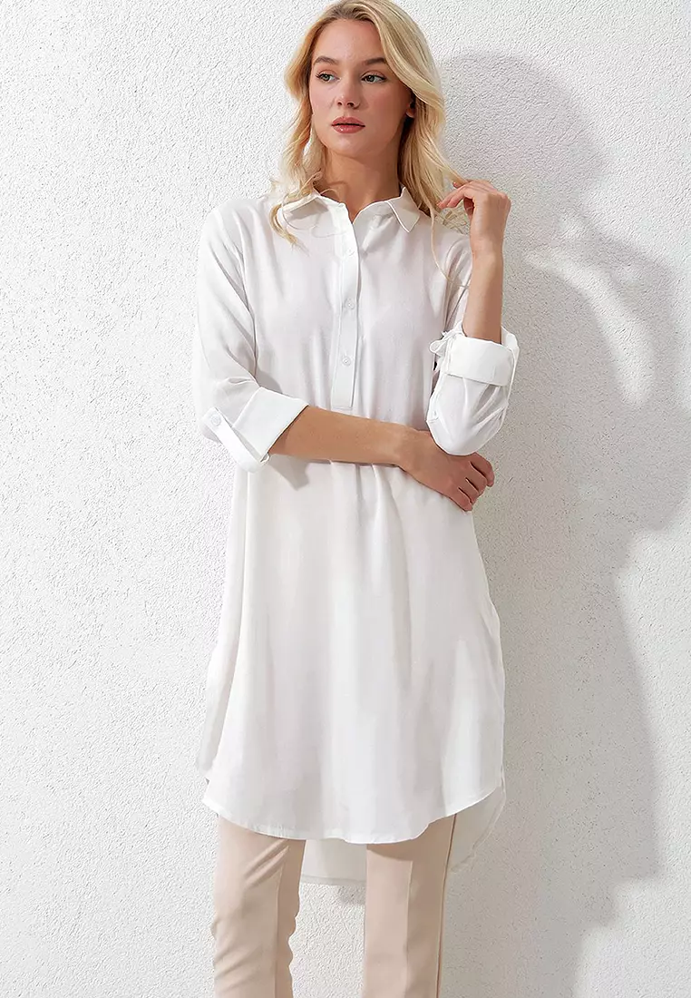 Alacati Half Placket Tunic