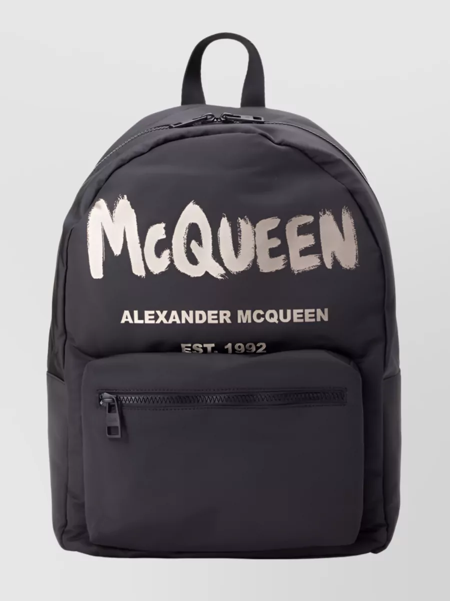 Alexander McQueen   GRAFFITI METROPOLITAN street-inspired backpack