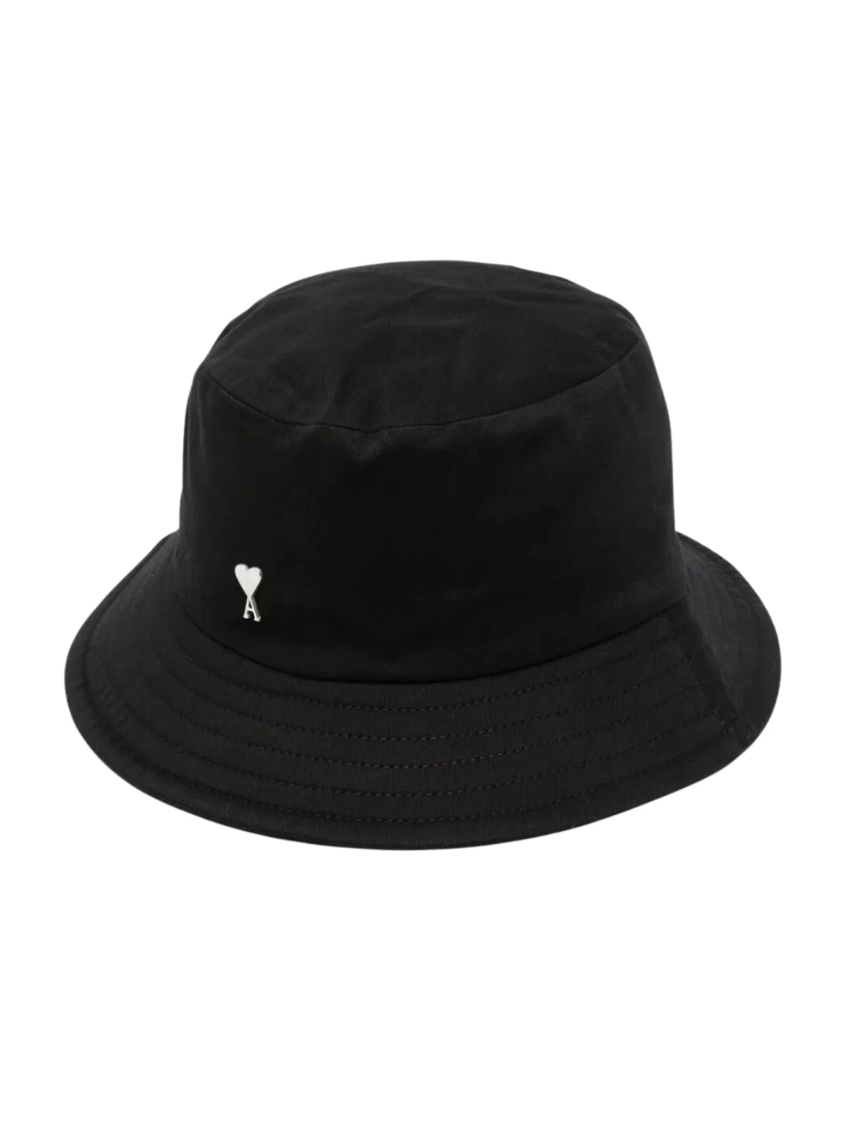 Ami Bucket Hat Stud Black