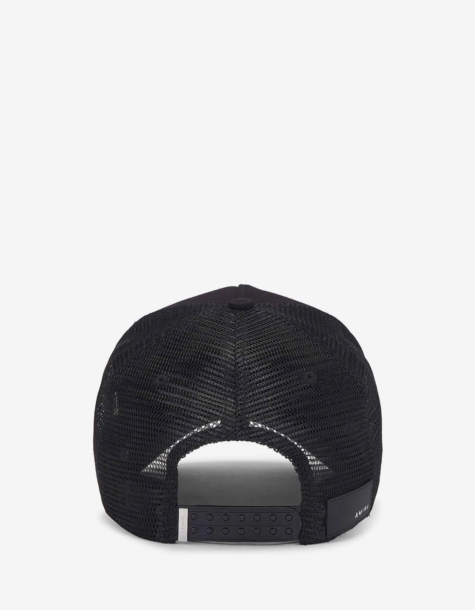 Amiri Black Cherub Trucker Hat