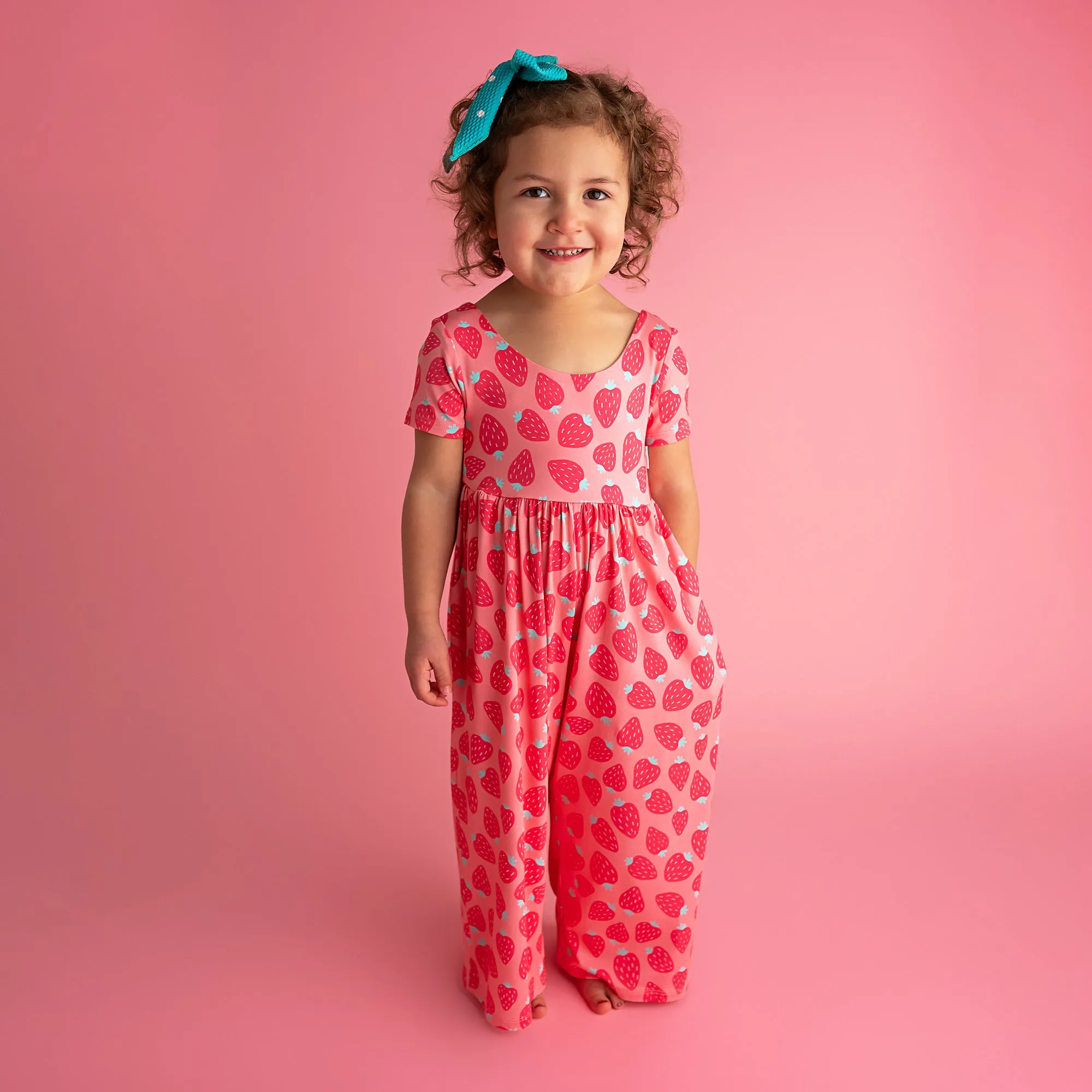 Annabelle Strawberries ROMPER