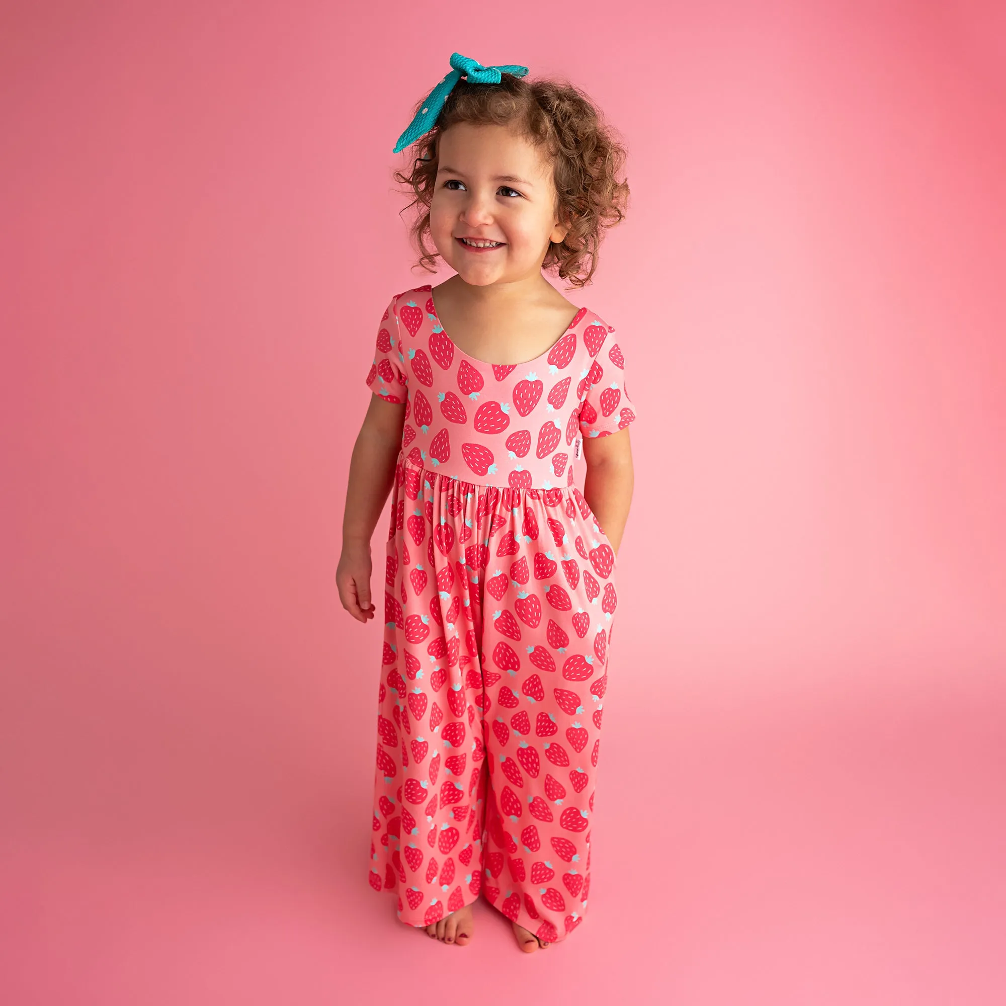 Annabelle Strawberries ROMPER