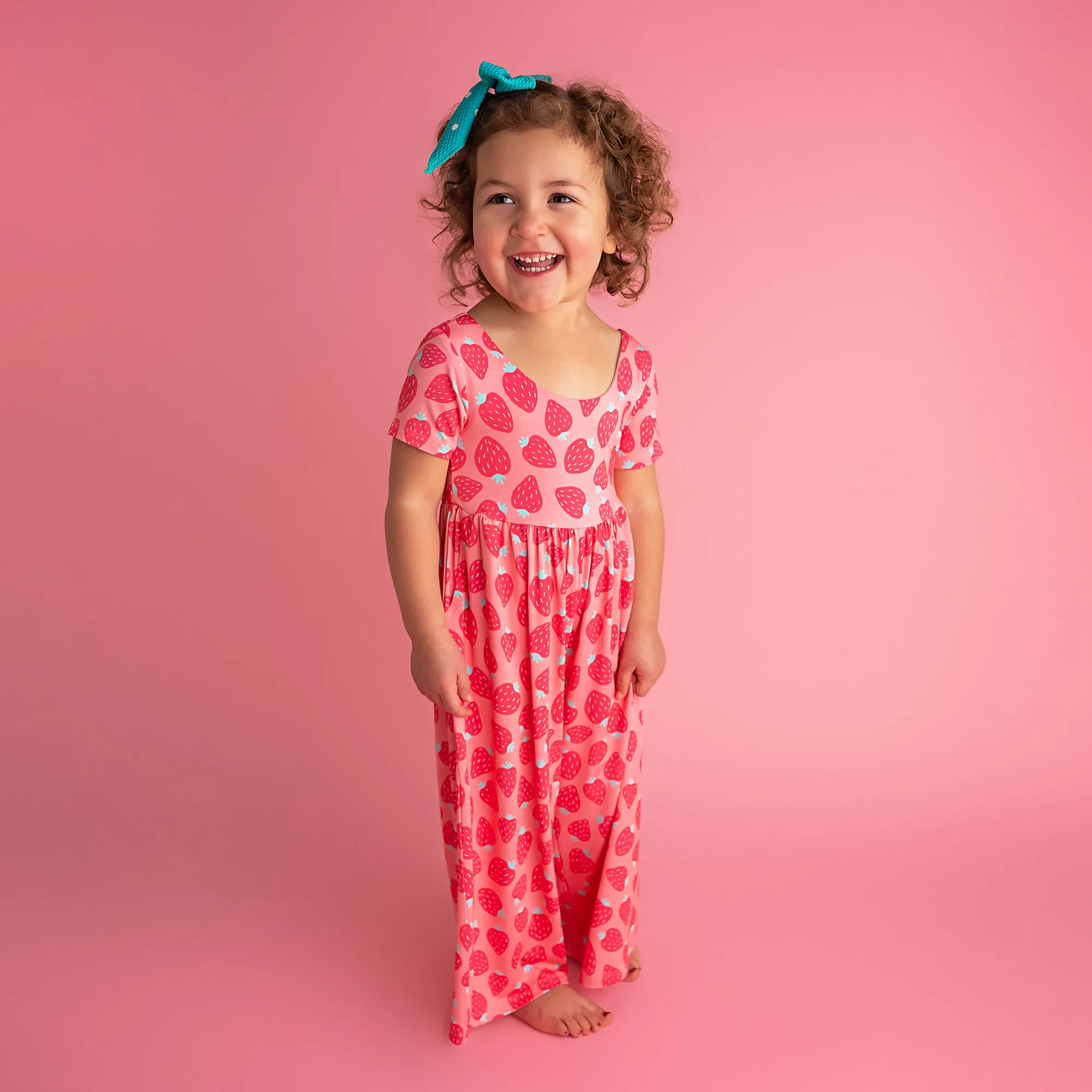 Annabelle Strawberries ROMPER