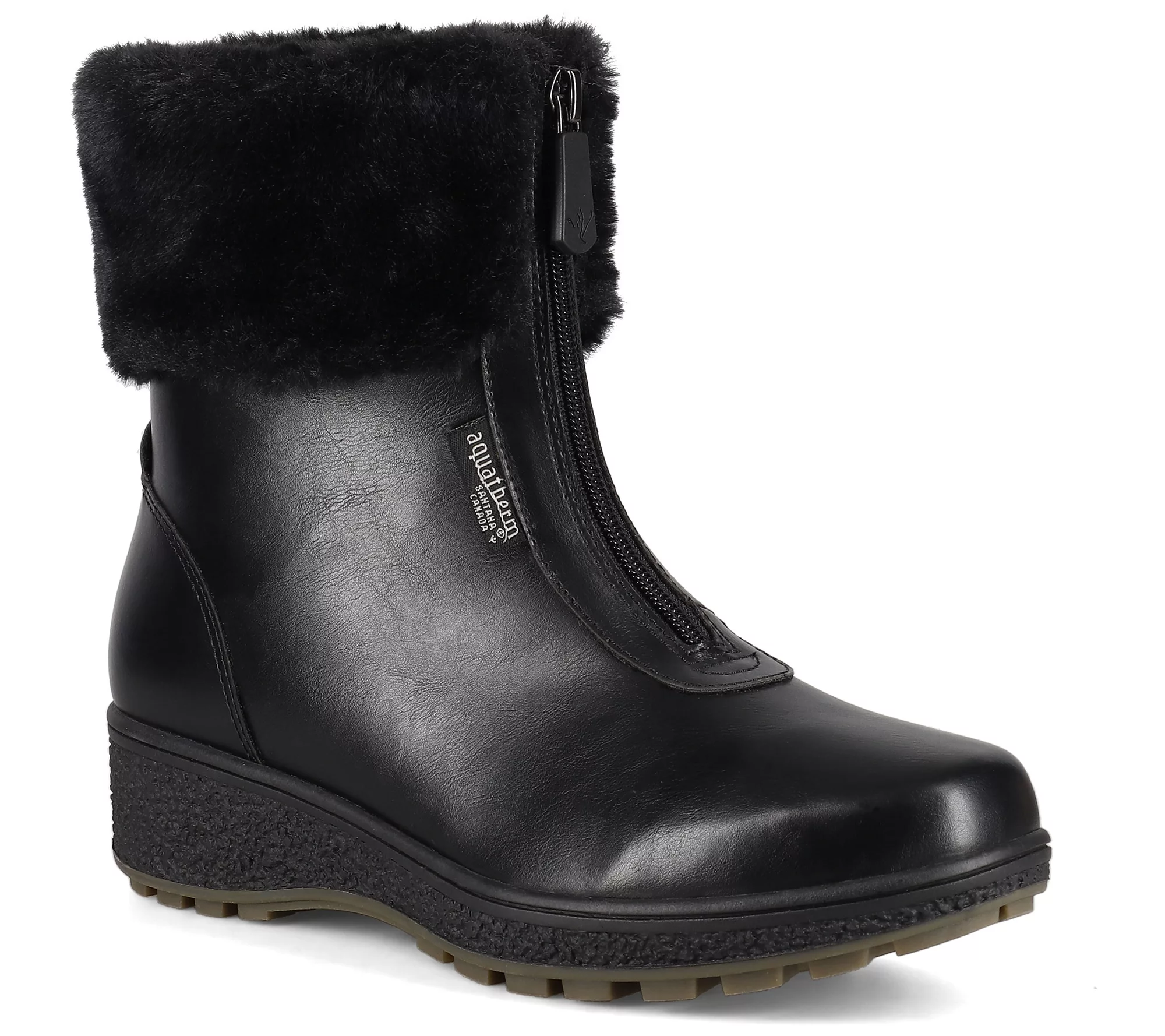 Aquatherm Canada Black Winter Boot-Kyra