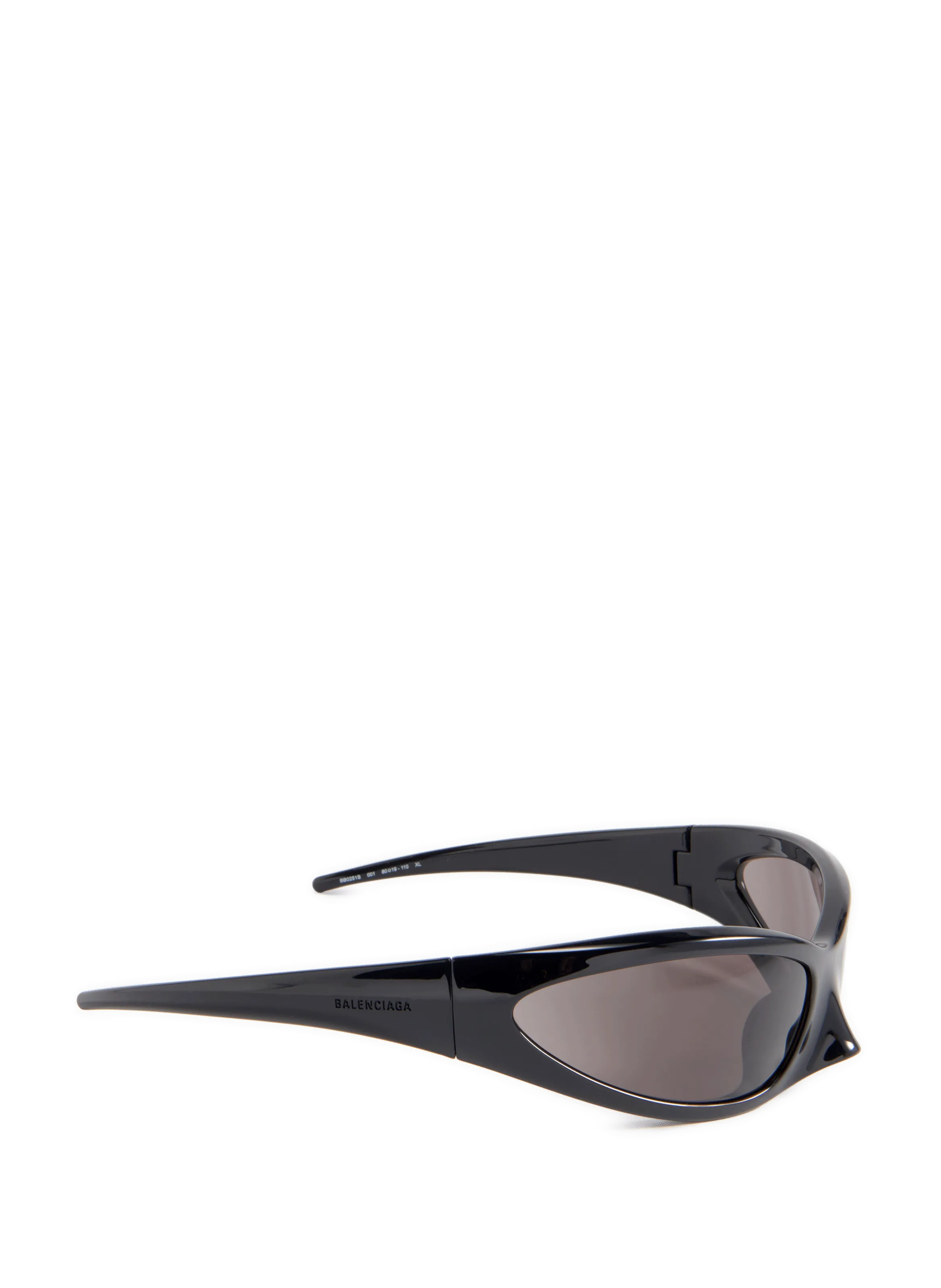 BALENCIAGA  Oval Sunglasses - Black