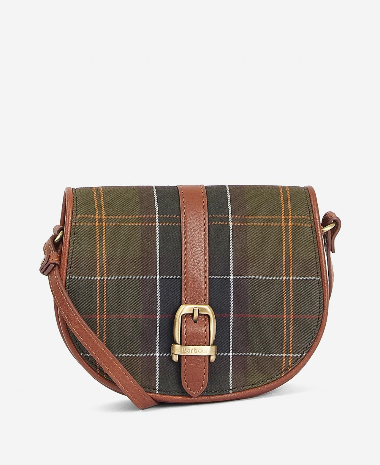 Barbour Katrine Leather Saddle Bag Classic