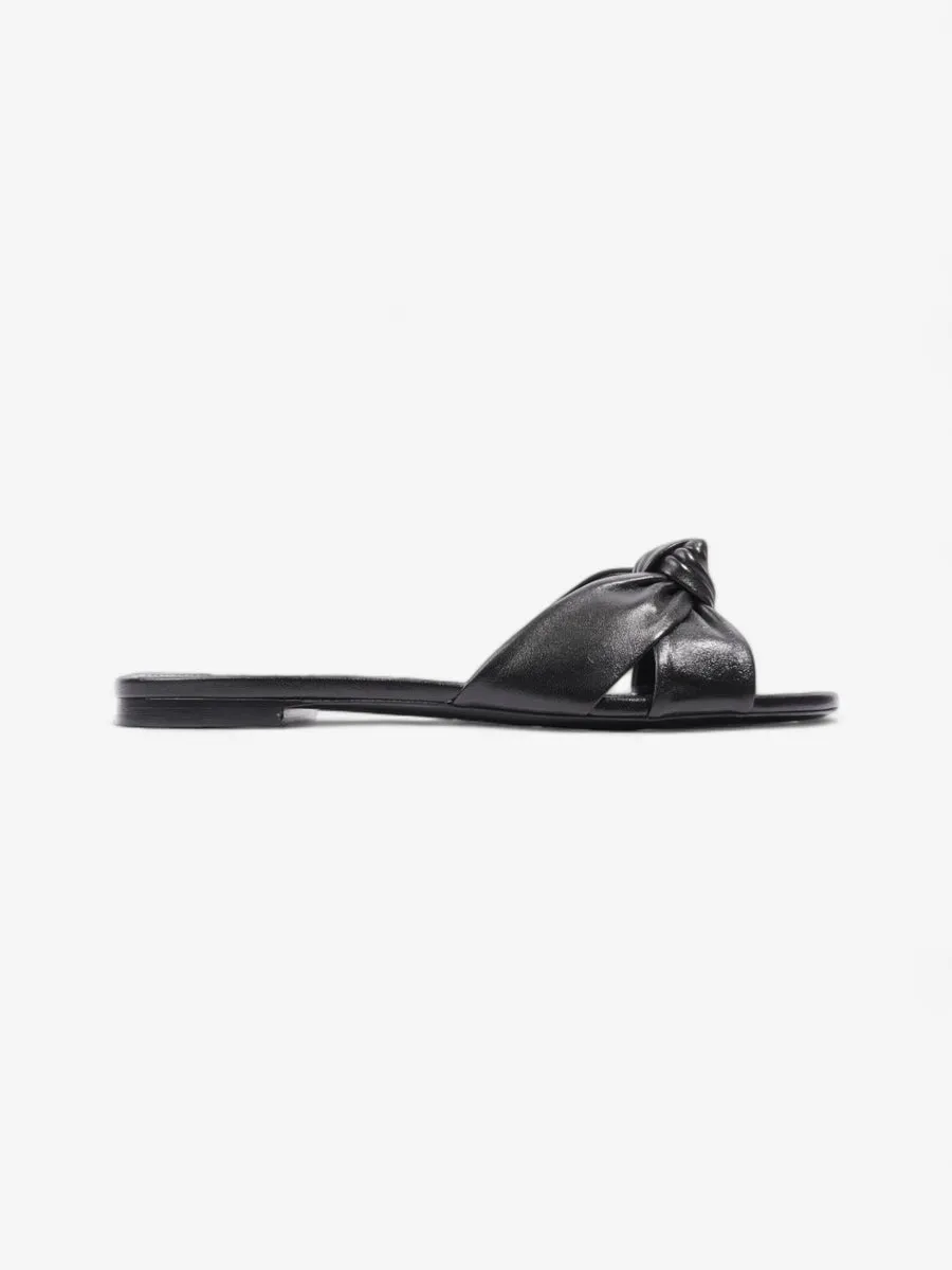 Bianca Sandals Black Leather EU 39 UK 6