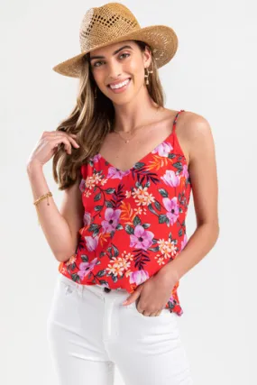 Bionca Tropical Floral Tank Top