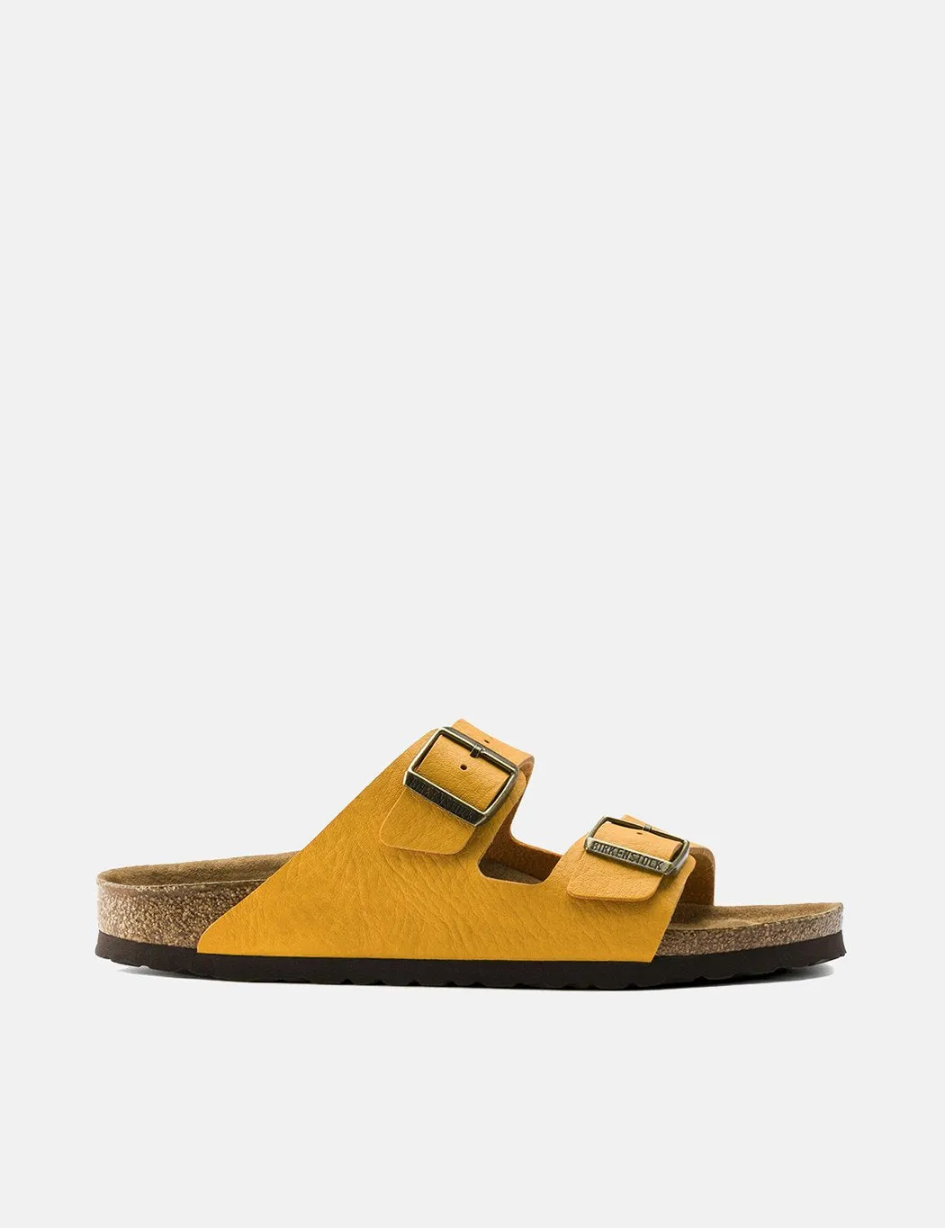 Birkenstock Arizona Vegan Sandals (Regular) - Saddle Matt Ochre