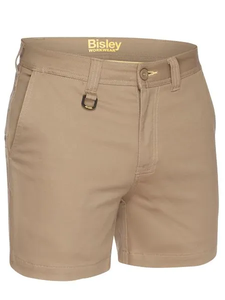 Bisley Stretch Cotton Drill Short Short-(BSH1008)-