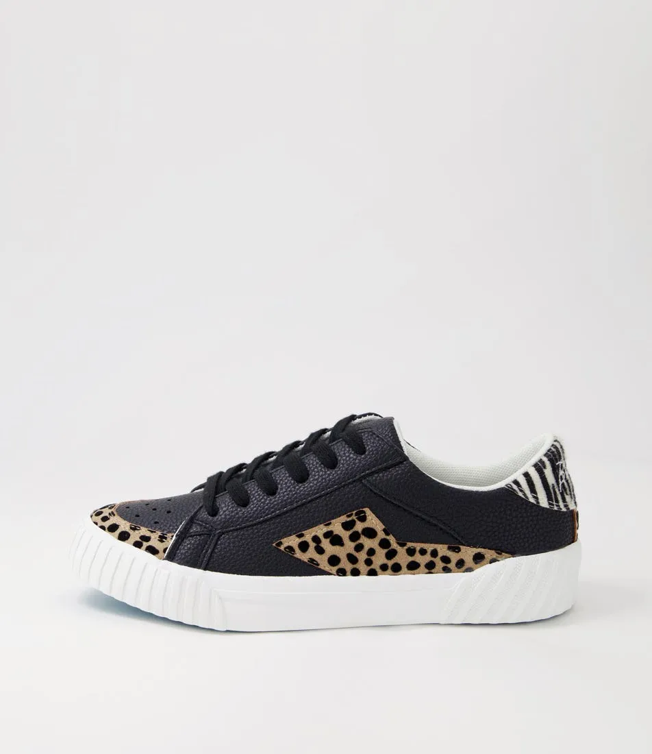 BLOWFISH Willa Black Multi Mix Sneakers