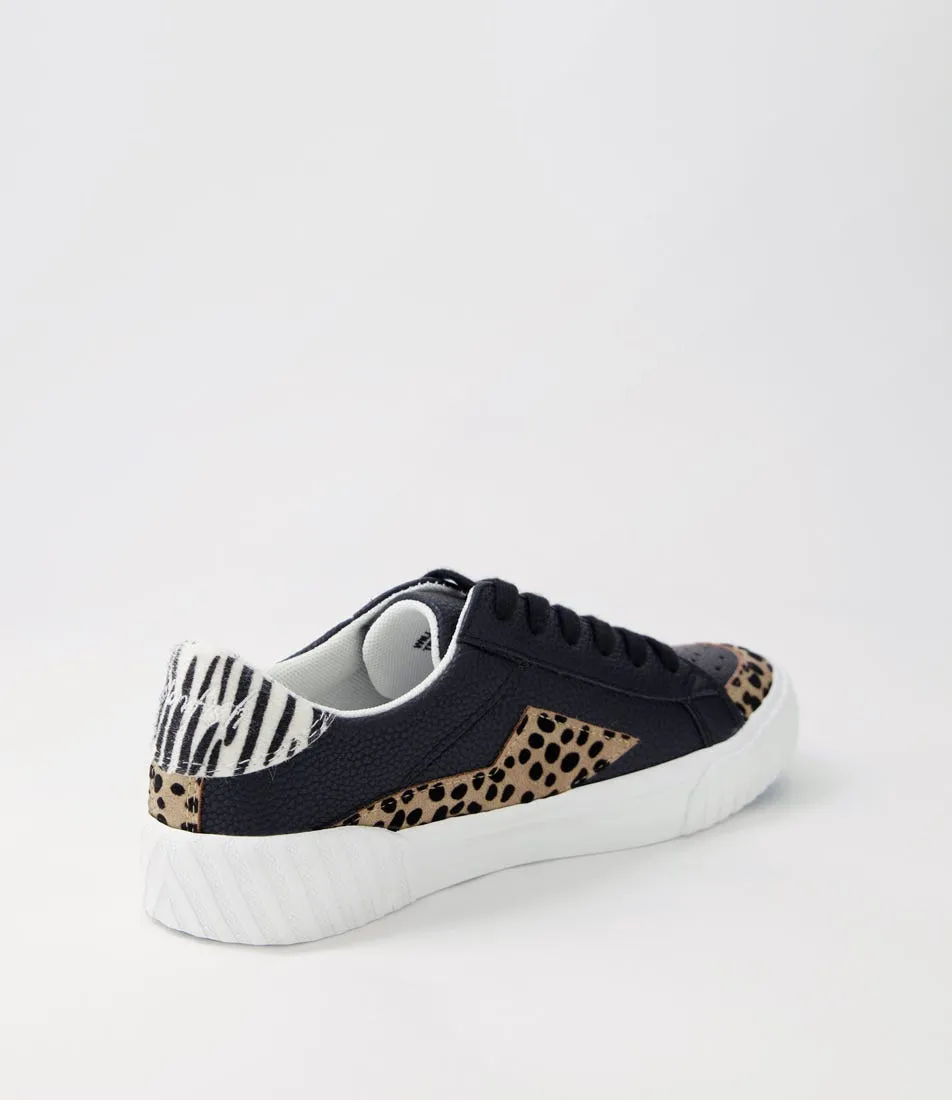 BLOWFISH Willa Black Multi Mix Sneakers