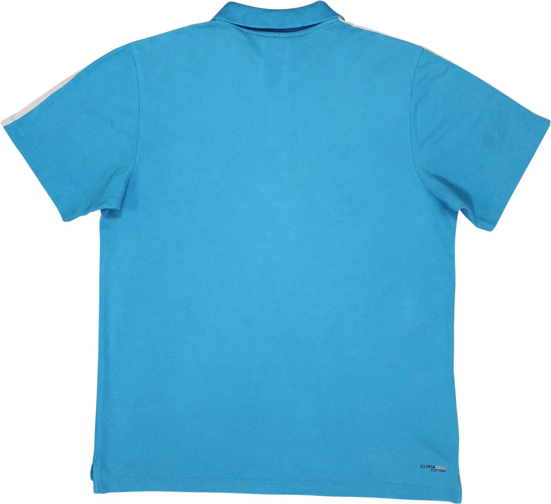 Blue Polo Shirt by Adidas | ThriftTale