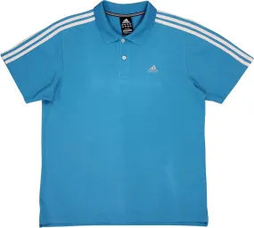 Blue Polo Shirt by Adidas | ThriftTale