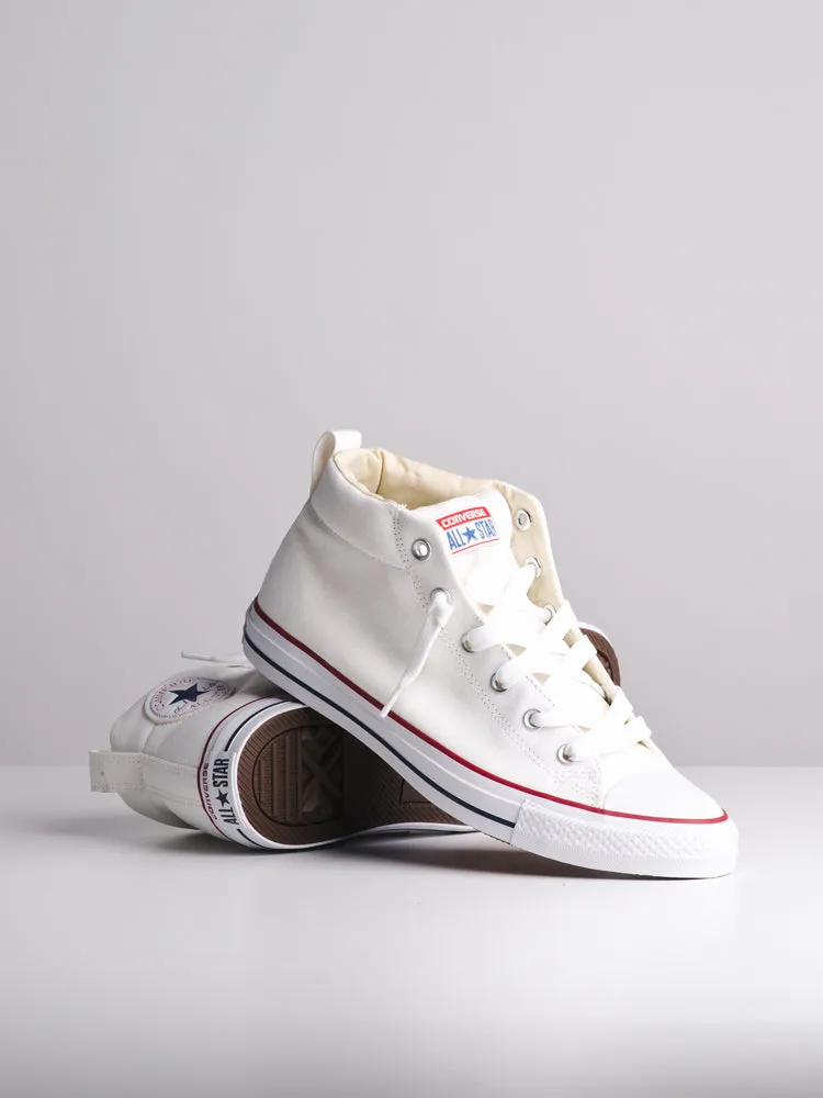 Boathouse MENS CONVERSE STREET MID TOP CANVAS SNEAKERS - CLEARANCE