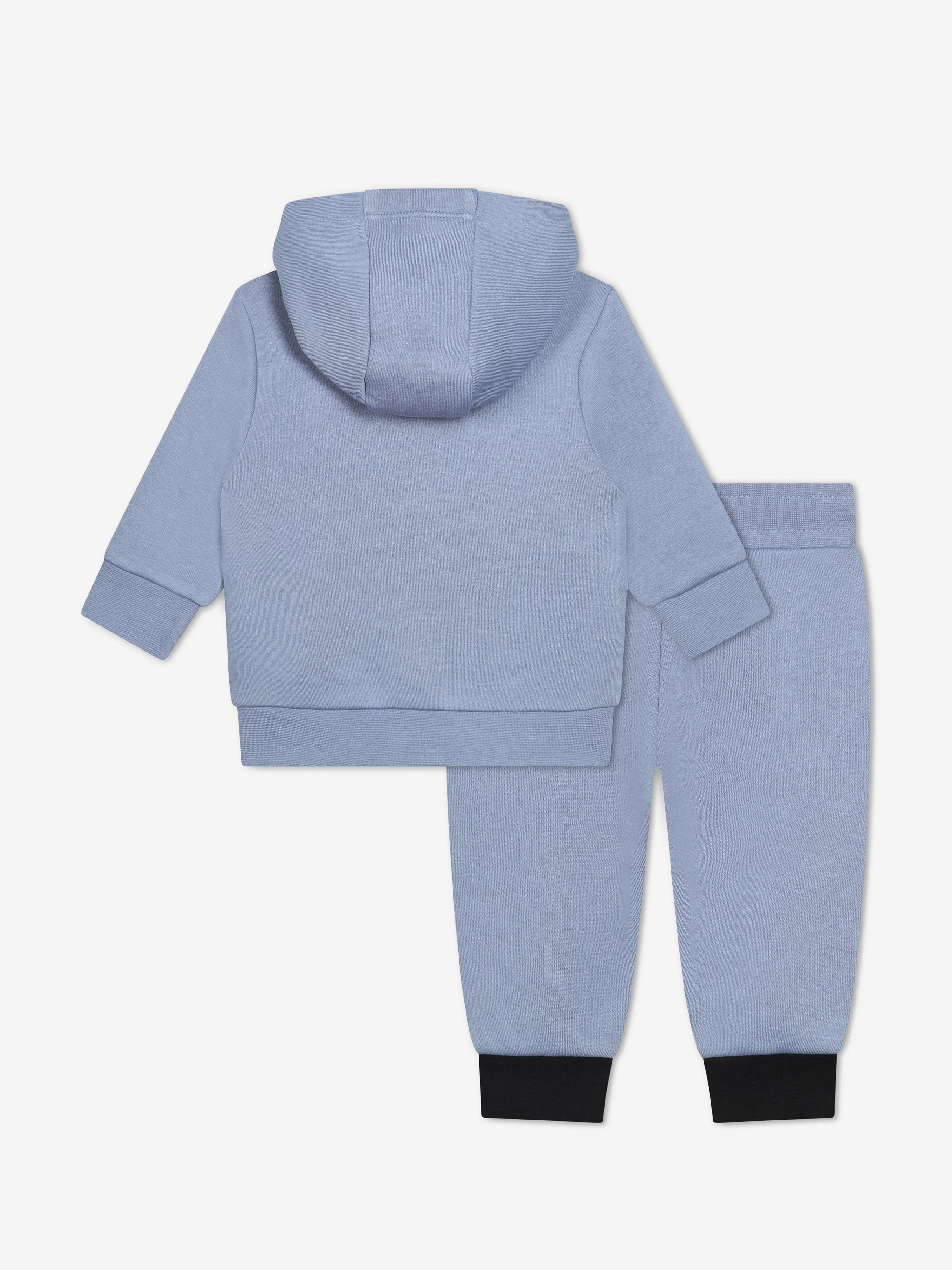 BOSS Baby Boys Colourblock Tracksuit in Grey