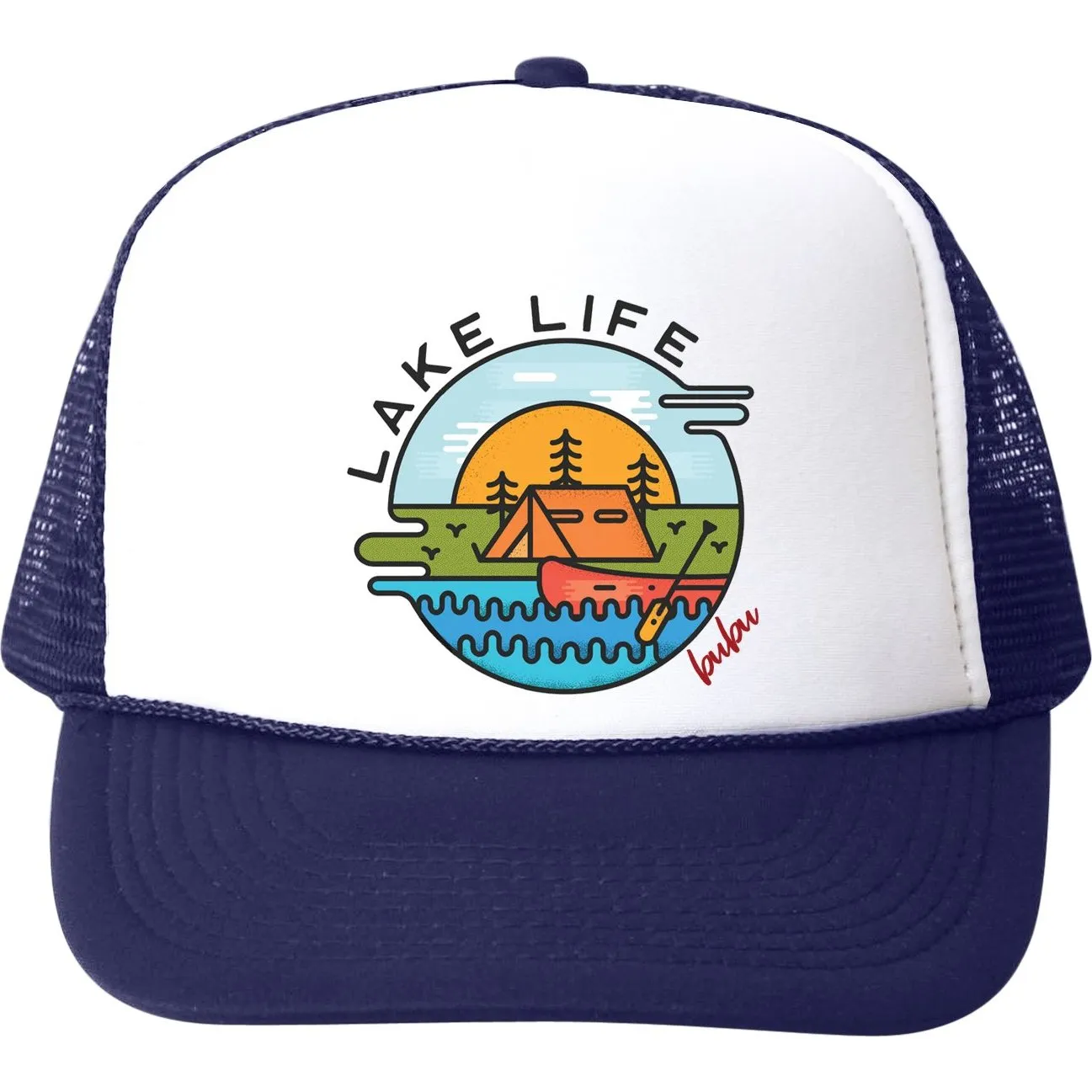 Bubu Lake Life Hat, Navy