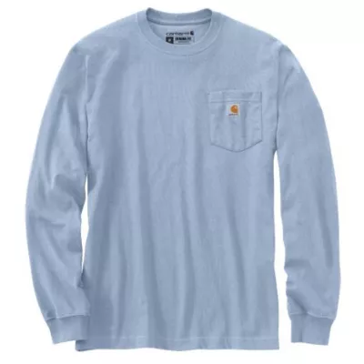 Carhartt K126 Men's Long-Sleeve Workwear Pocket T-Shirt Clearance