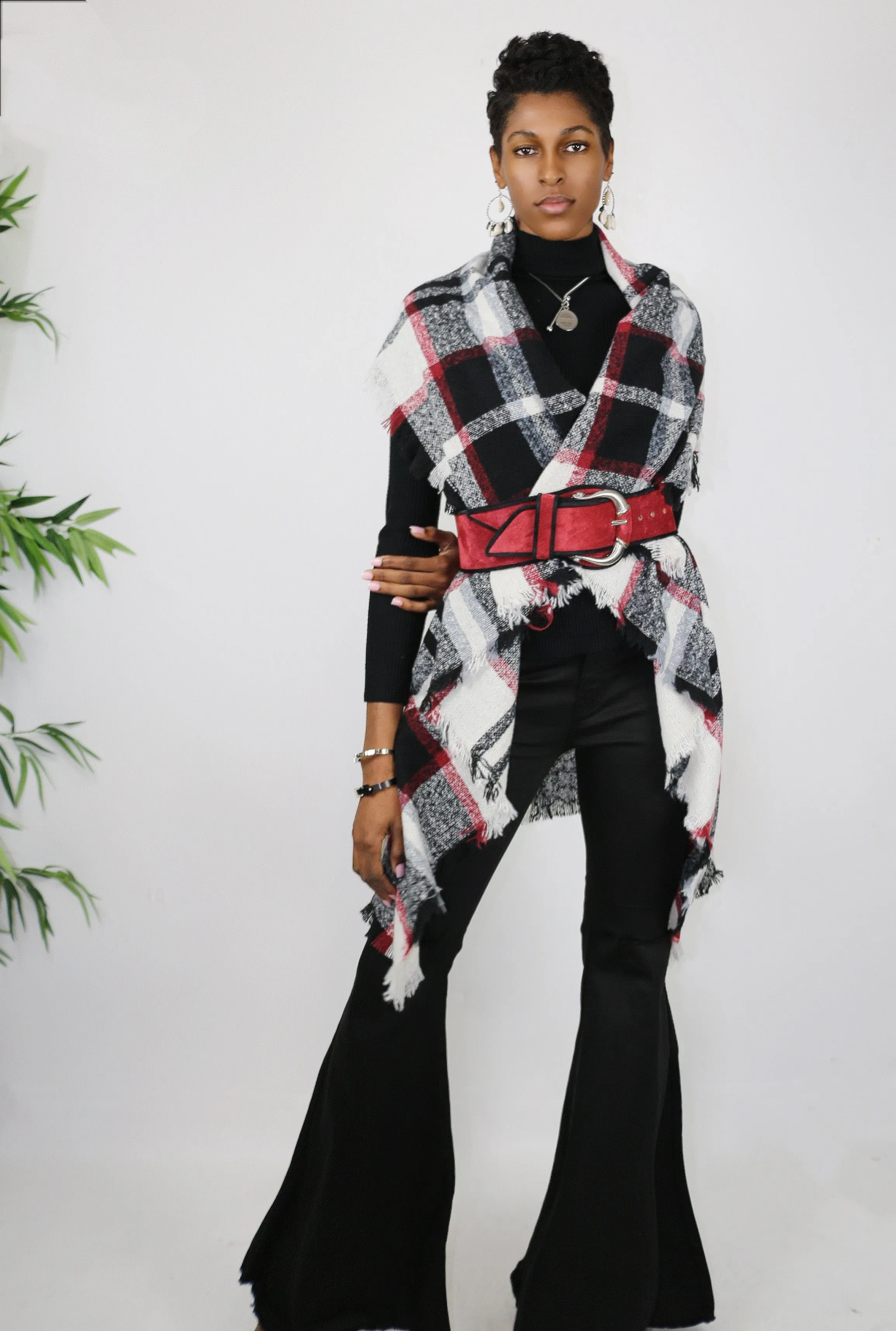 Cascading Winter Vest