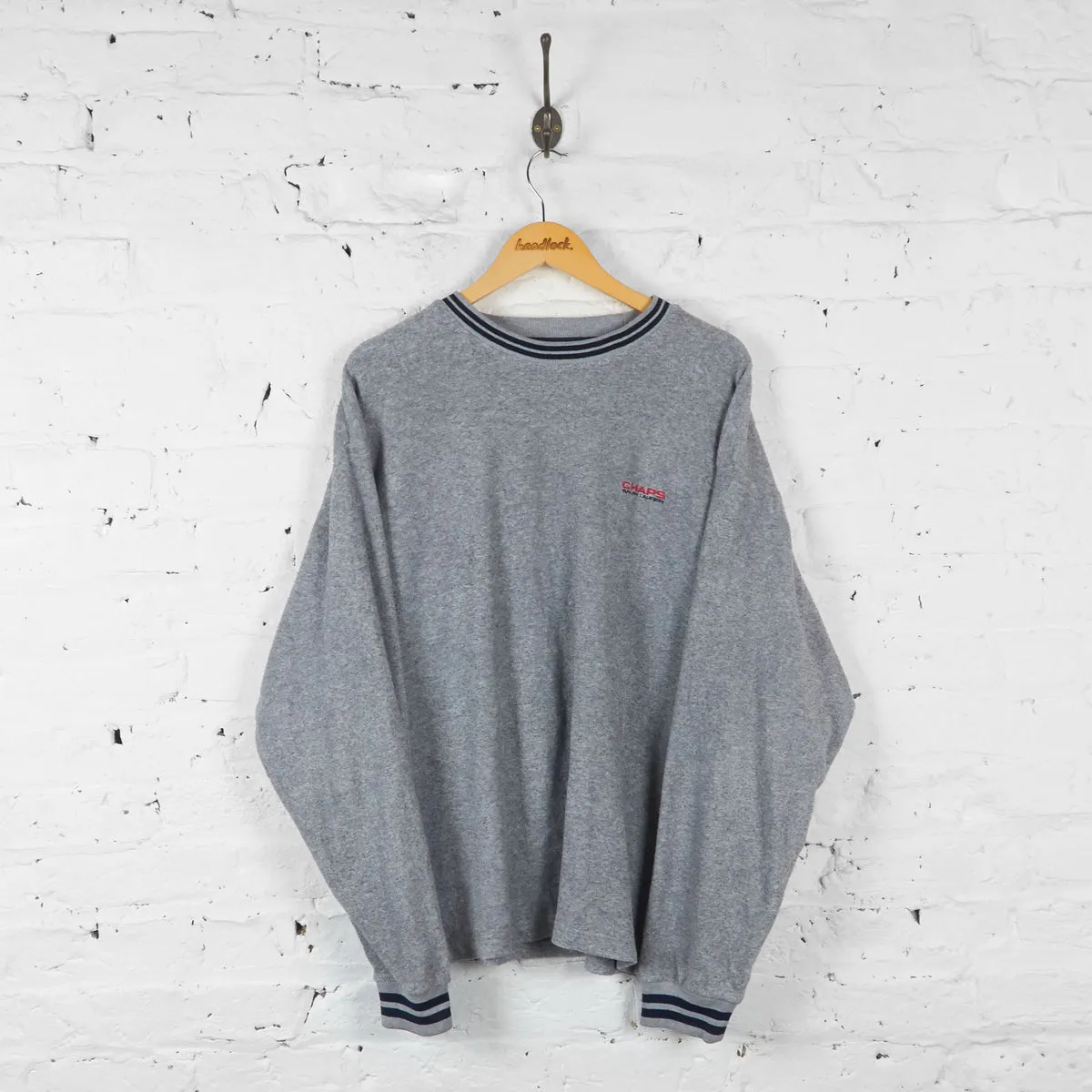 Chaps Ralph Lauren Fleece Sweatshirt - Grey - M