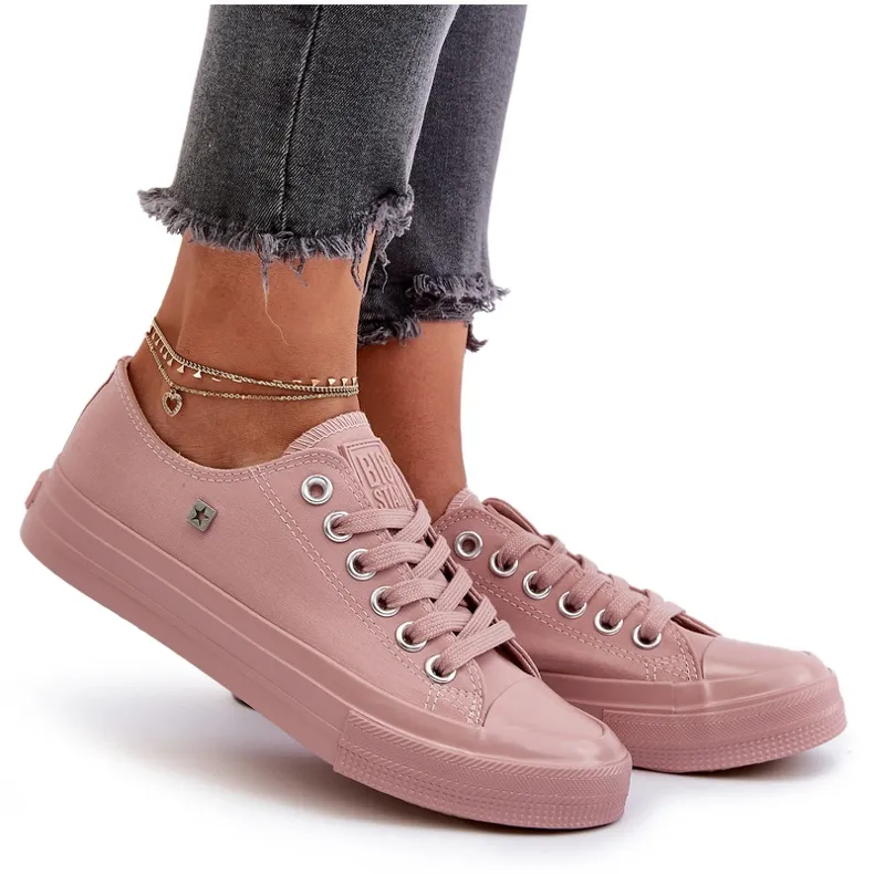 Classic Women's Sneakers Big Star NN274291 Pink