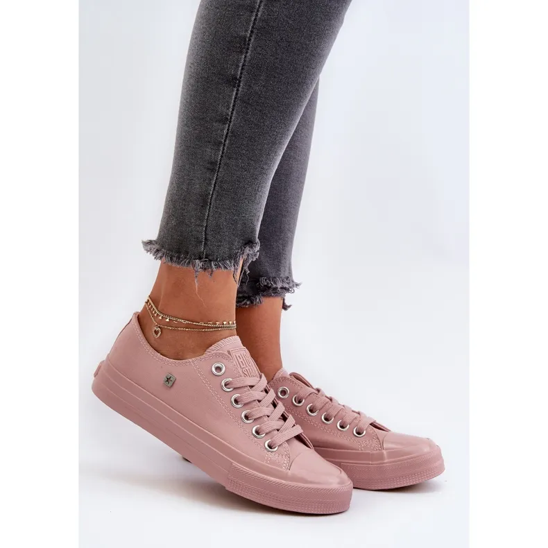 Classic Women's Sneakers Big Star NN274291 Pink