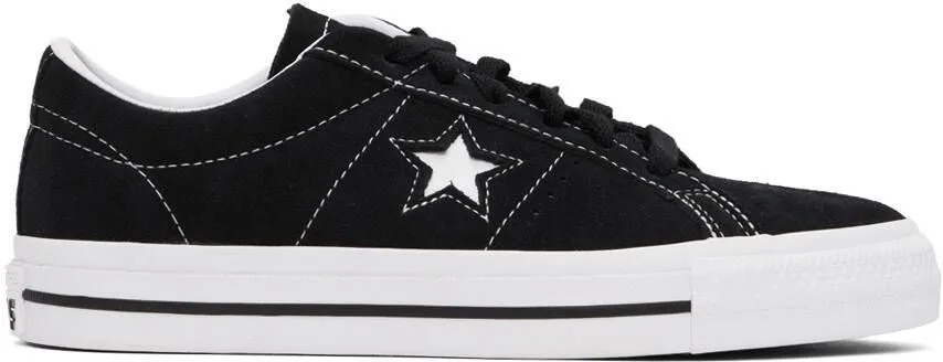 Converse Black One Star Pro Sneakers