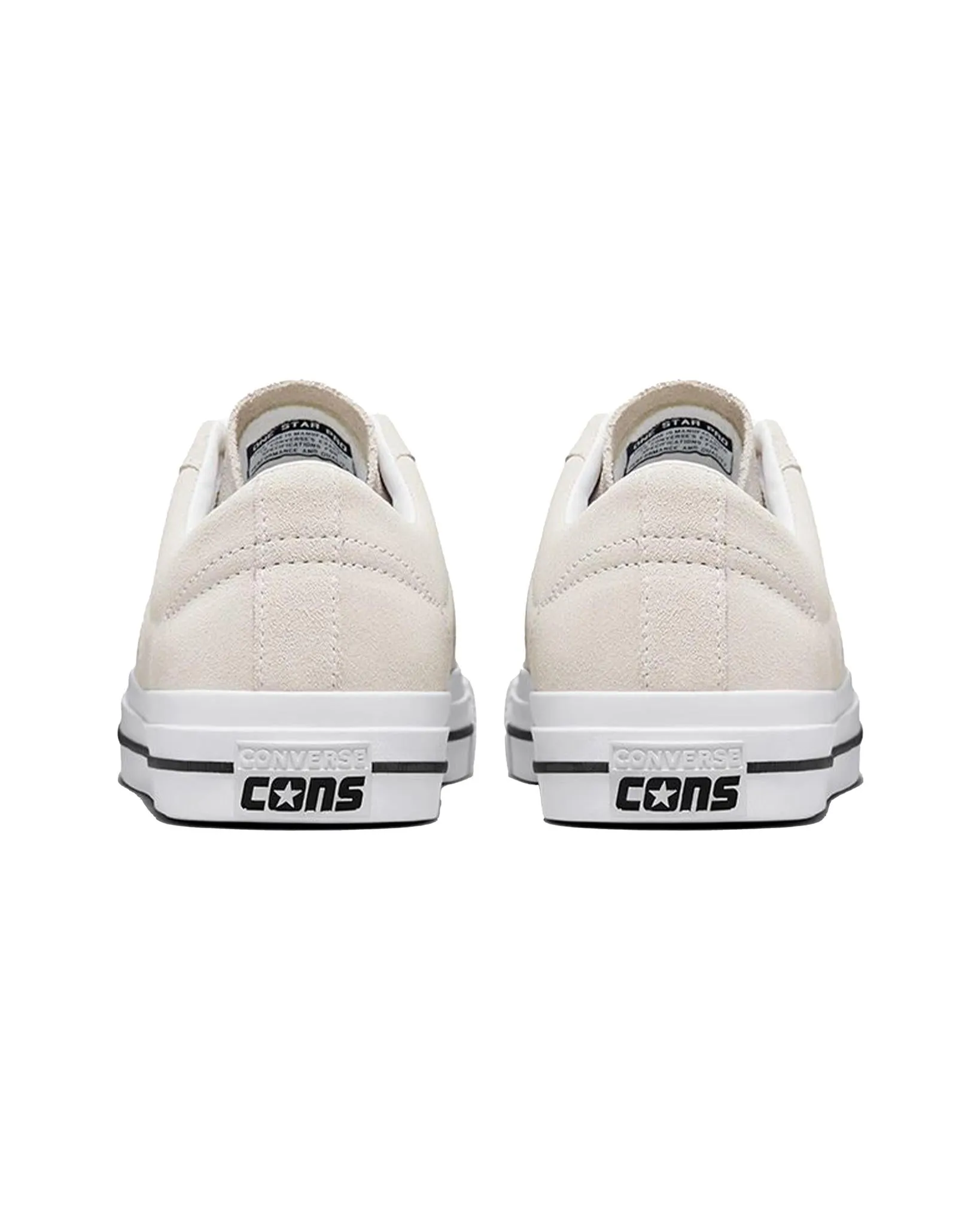 Converse Cons One Star Pro Suede Ox Egret/White/Black