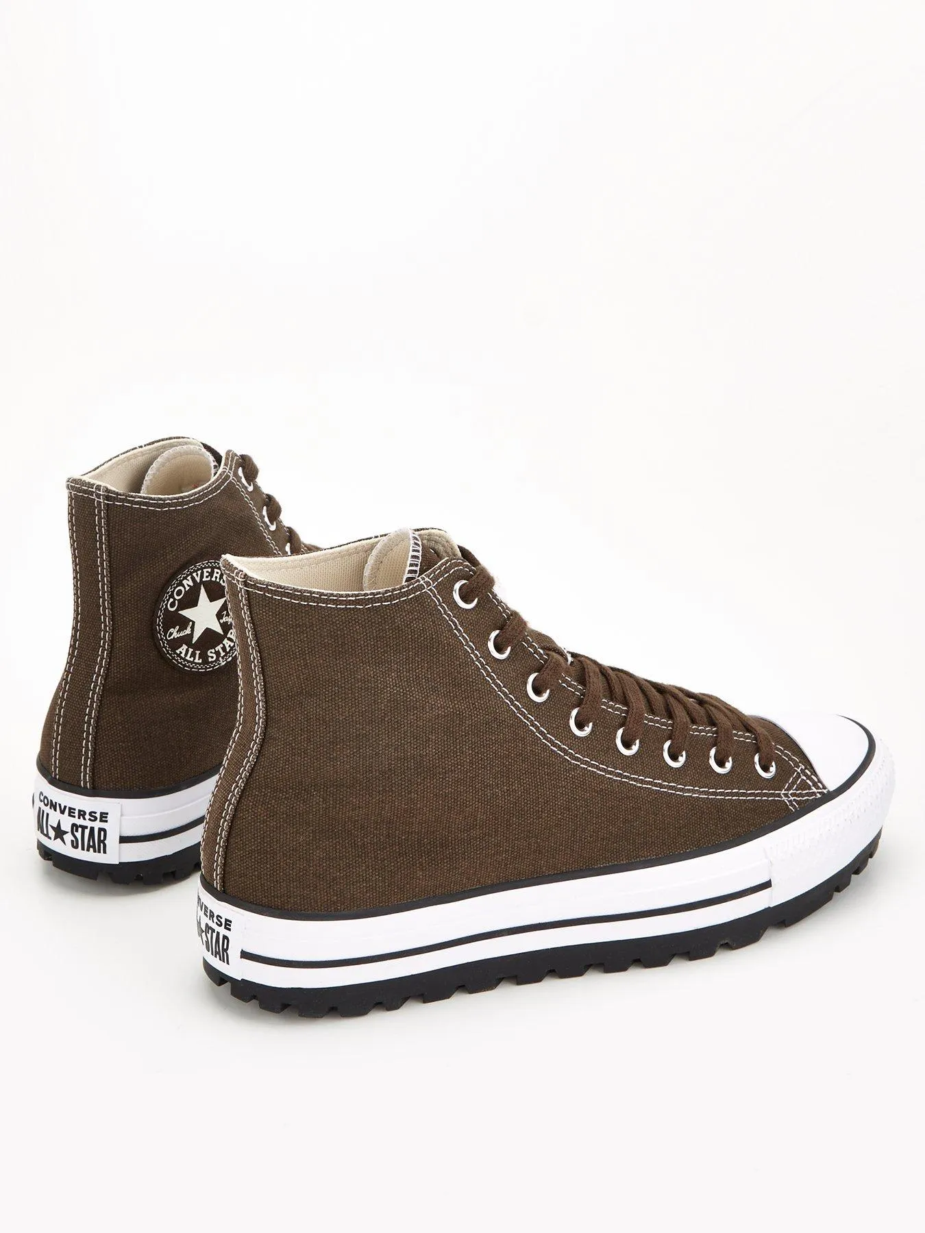 Converse Mens City Trek Hi Top Trainers - Dark Brown