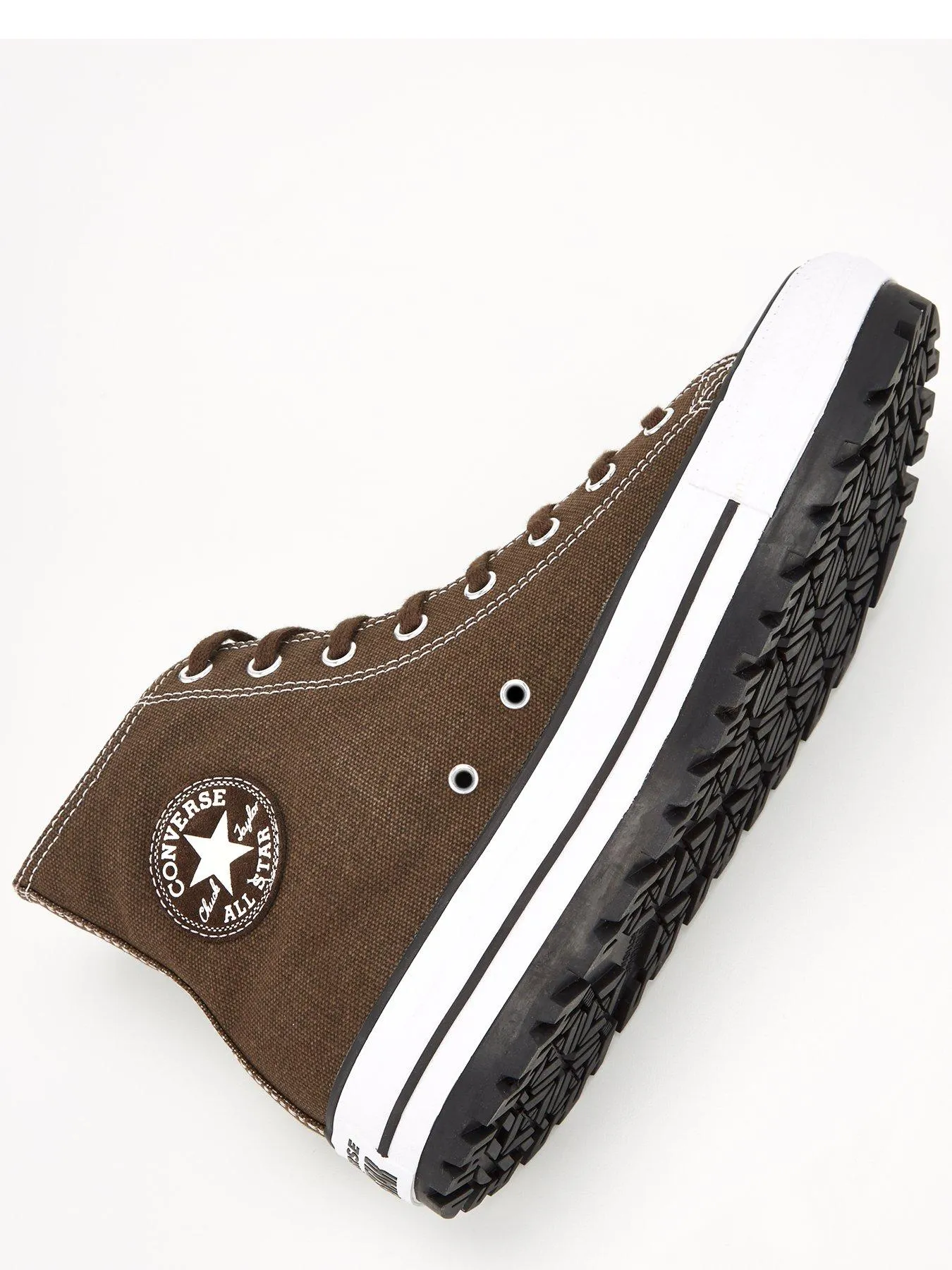 Converse Mens City Trek Hi Top Trainers - Dark Brown