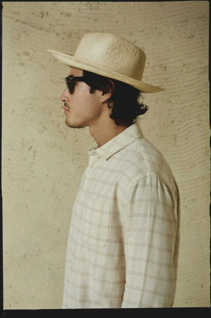 Dayton Basic Convertabrim Straw Rancher Hat - Natural