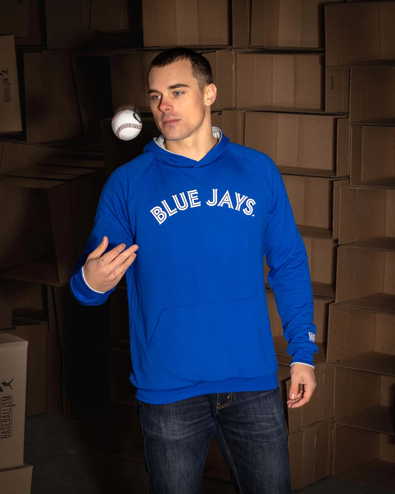 Double Play Reversible Hoodie - Toronto Blue Jays