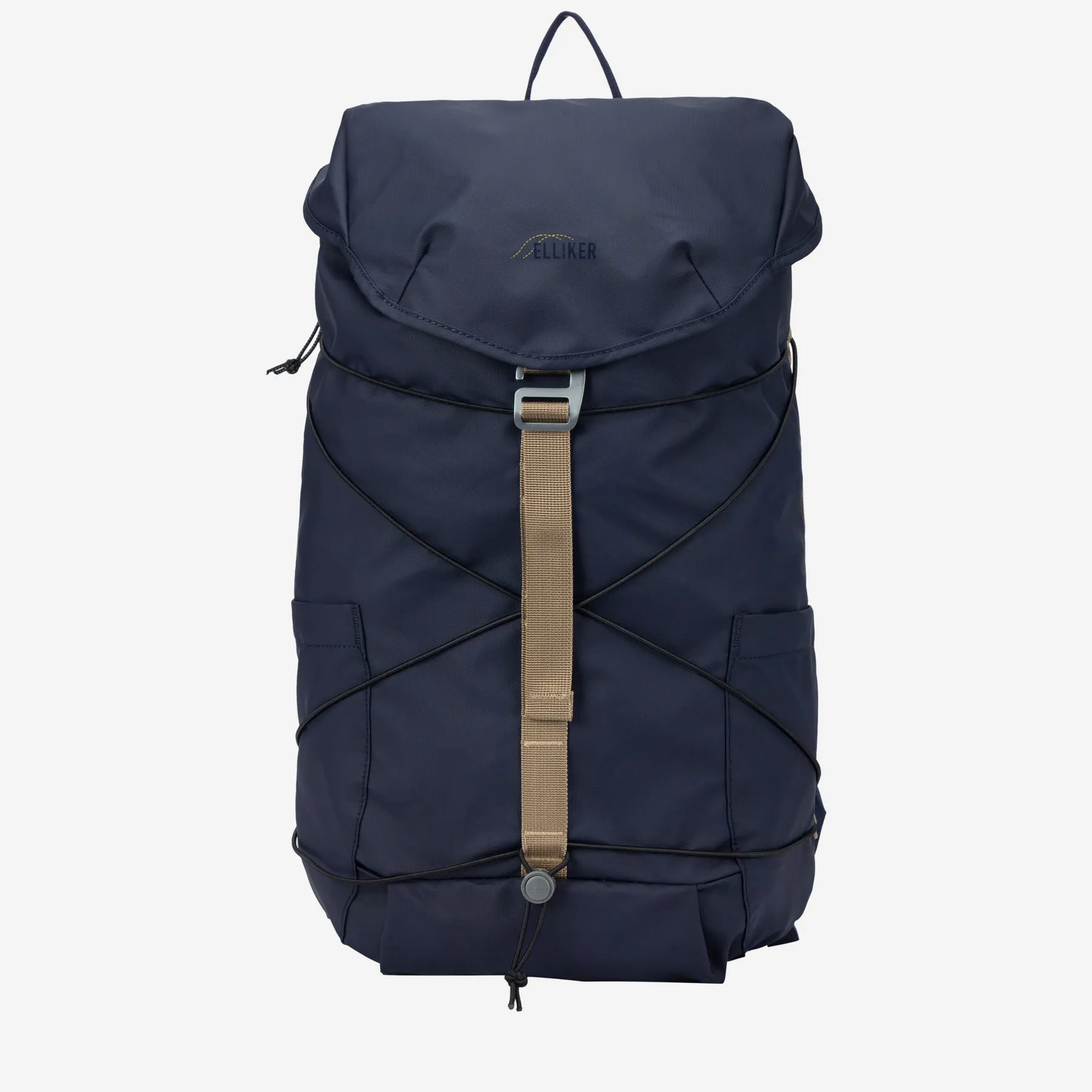 Elliker Wharfe Flap Over Backpack - Navy