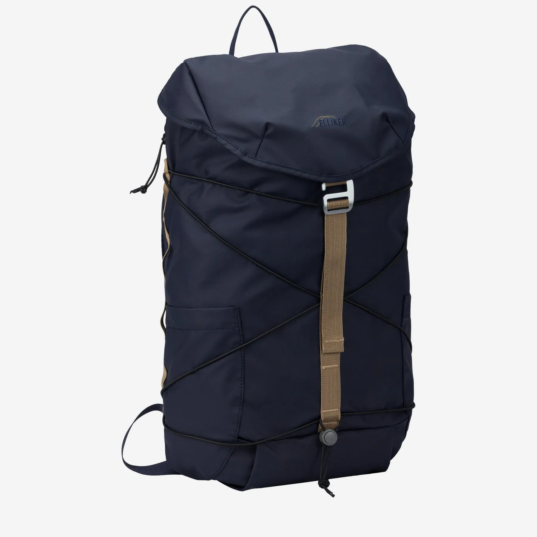 Elliker Wharfe Flap Over Backpack - Navy