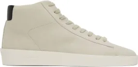 Essentials Gray Tennis Mid Sneakers