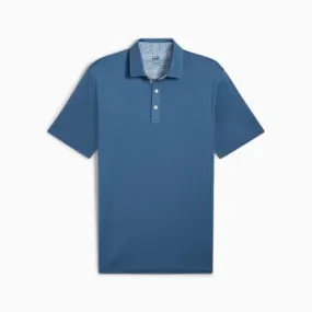 Fair Isle Men's Trim Golf Polo | Blue Horizon | PUMA SHOP ALL PUMA | PUMA 